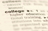 Photo of a dictionary highlighting the word 